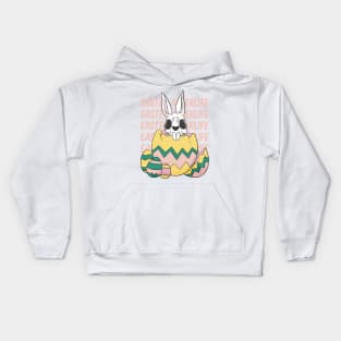 Creepy Easter Bunny Kids Hoodie